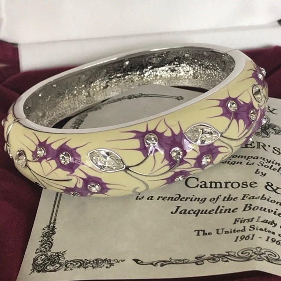 BNWT Camrose & Kross Jacquie Kennedy Cuff Bangle - Picture 2 of 7